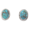 Boucles d’oreilles en argent sterling avec turquoises Patagonia
