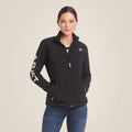 Manteau softshell New Team Ariat pour femme - Noir - vue de face