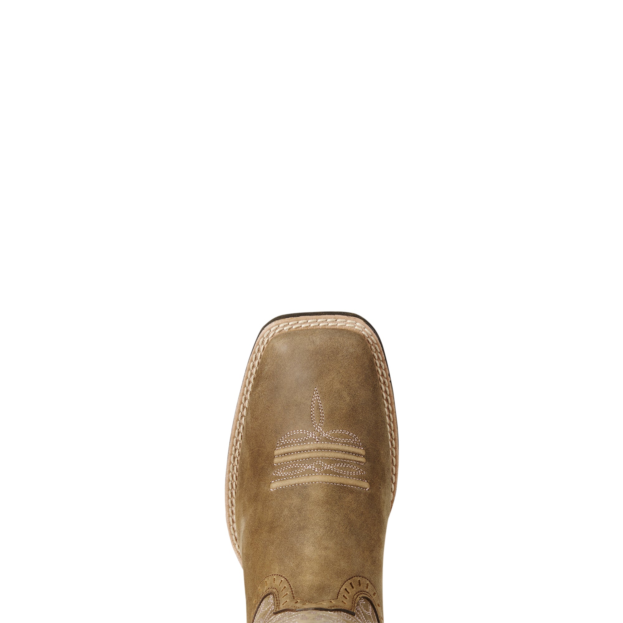 Ariat Round Up Remuda Femme – Brown Bomber (Botte Western Bout Carré Large)