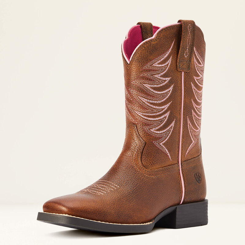 Bottes Ariat Firecatcher enfant  – Brun Rowdy