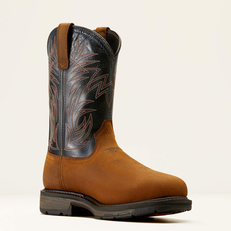 Bottes de travail Ariat WorkHog® MetGuard CSA imperméables à embout composite – Homme