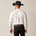 Chemise Ariat Team Logo Twill Classic Fit – Blanc