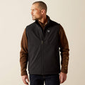 Veste sans manches softshell Vernon Ariat pour homme - Noir - vue de face