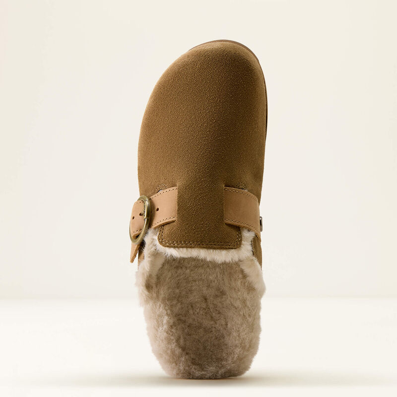 Mules Ariat Country Mule Sherpa – Ranch Brown Suede – Femme