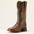 Bottes Ariat Captivate Dark Tan Titanium - Femme