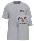 T-shirt Ariat Outline Shop - Homme - Pewter