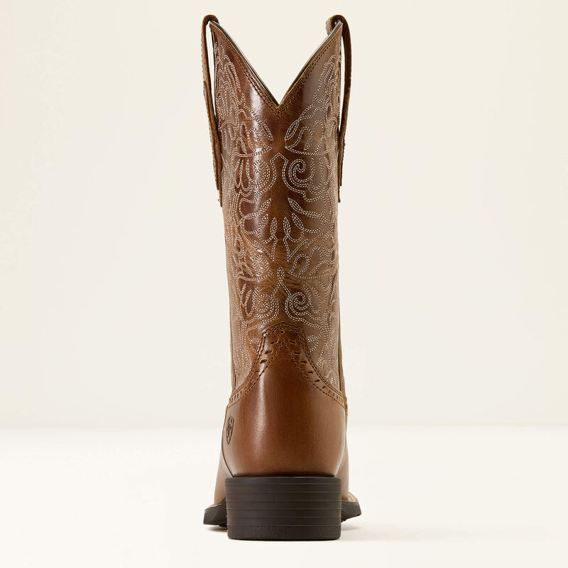 Bottes western Ariat Round Up Remuda Wide Square Toe – Femme