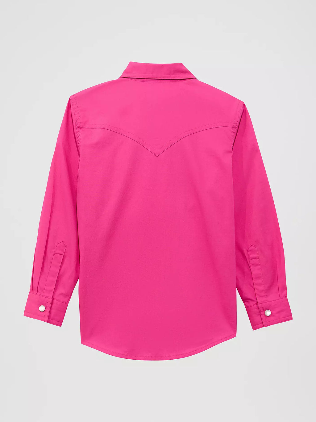 Chemise western Wrangler à boutons-pression – Rose – Fille