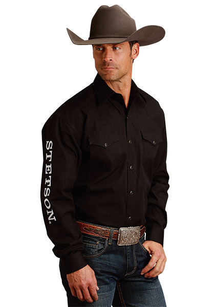 Chemise western Stetson à manches longues