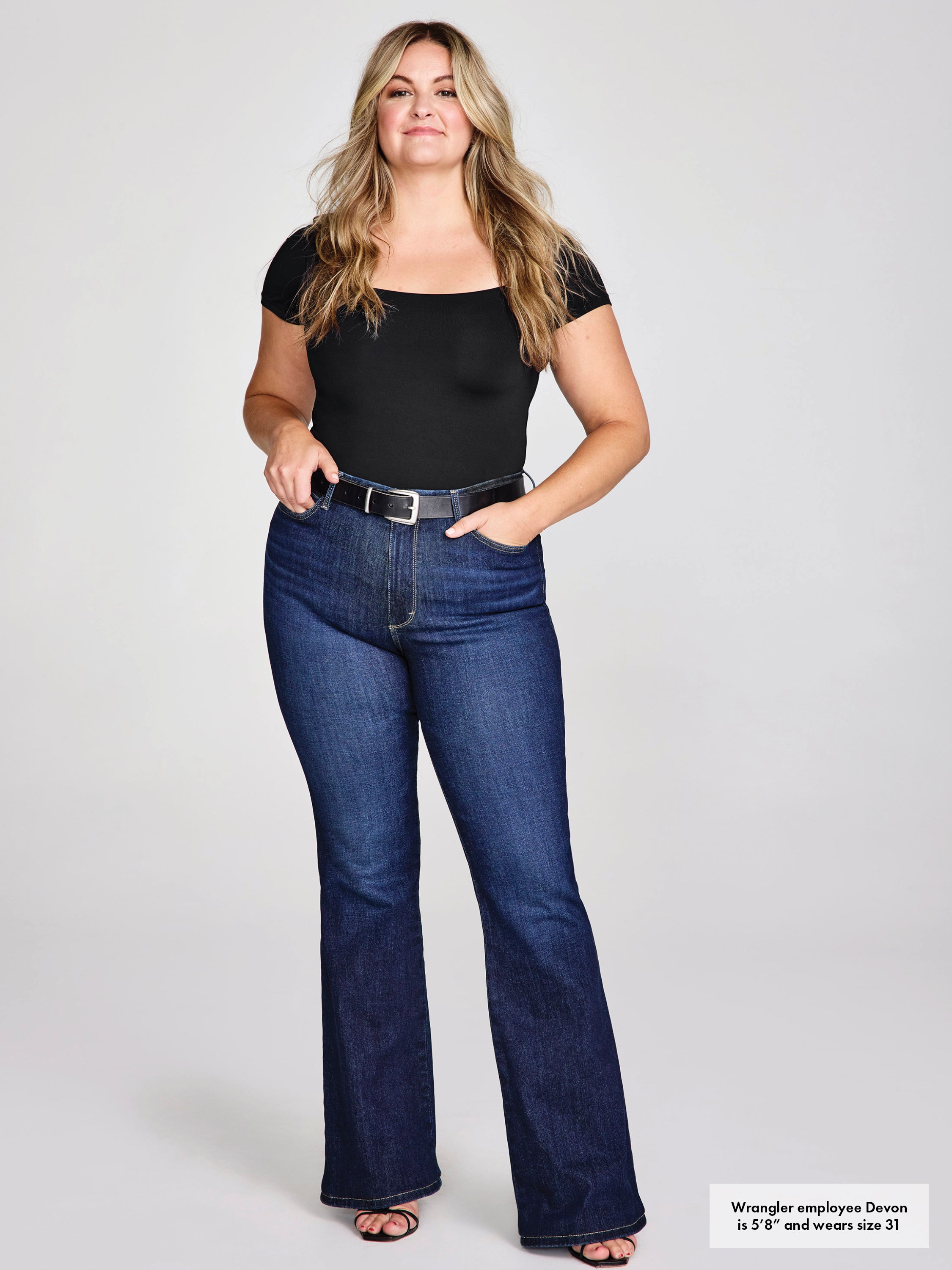Wrangler® Bespoke Flare Jean - Taille Haute