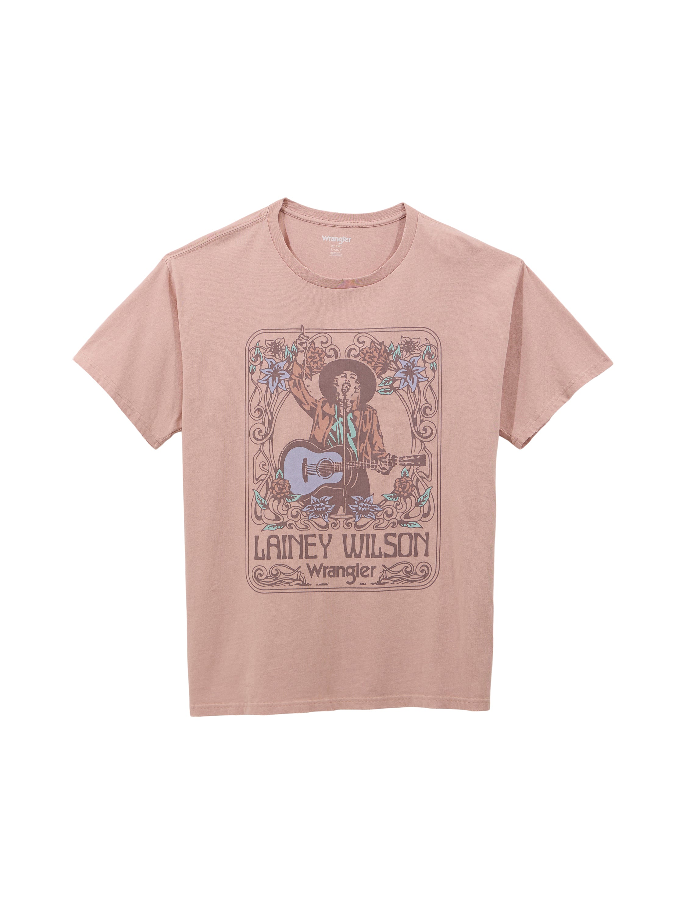 Wrangler® Short Sleeve Graphic T-Shirt - Lainey Wilson - Oversized Fit