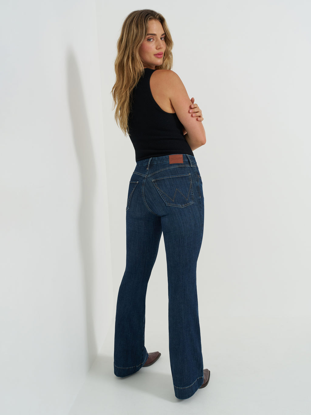 Wrangler® Bespoke Trouser Jean - Taille haute