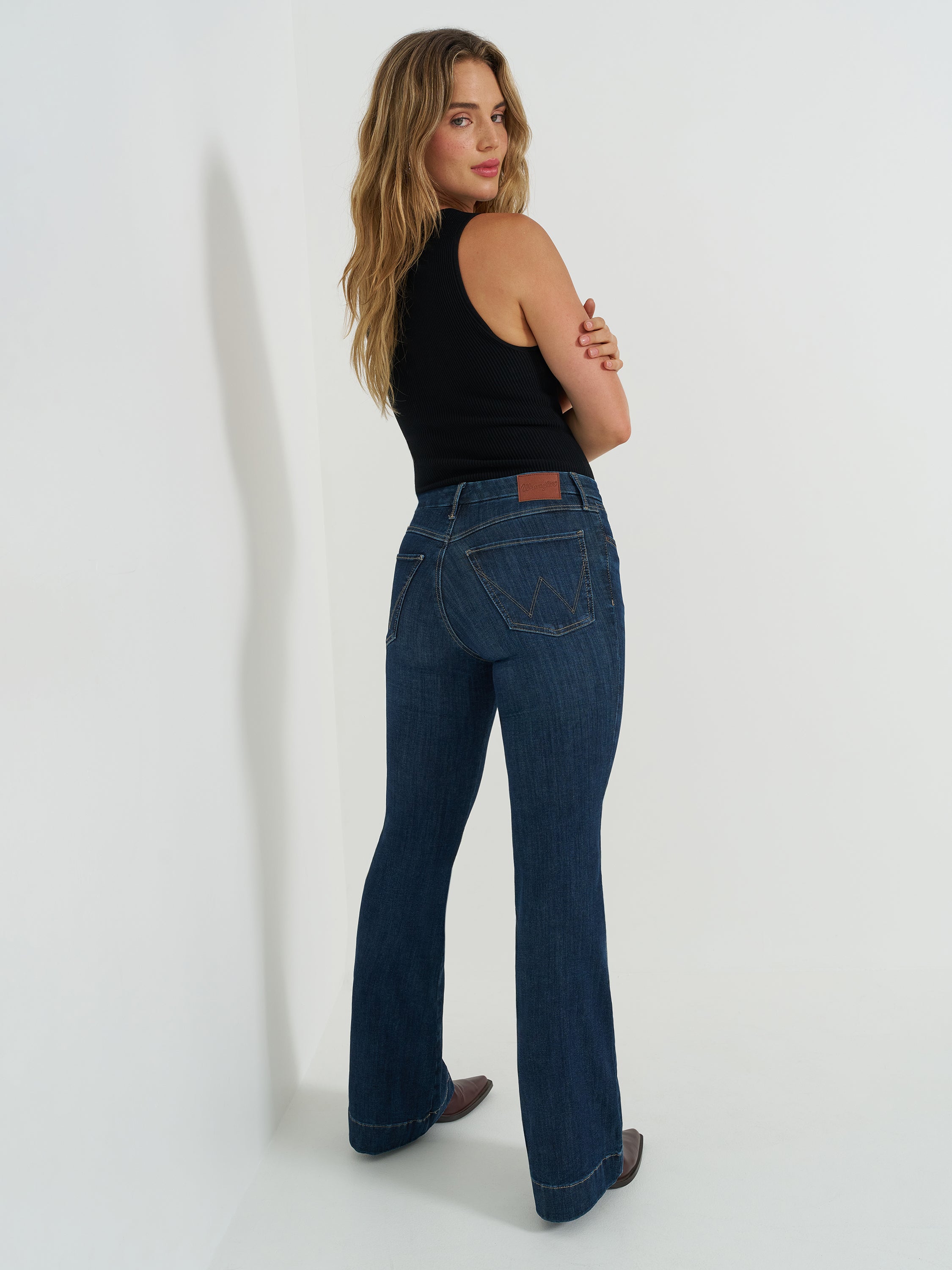 Wrangler® Bespoke Trouser Jean - Taille haute