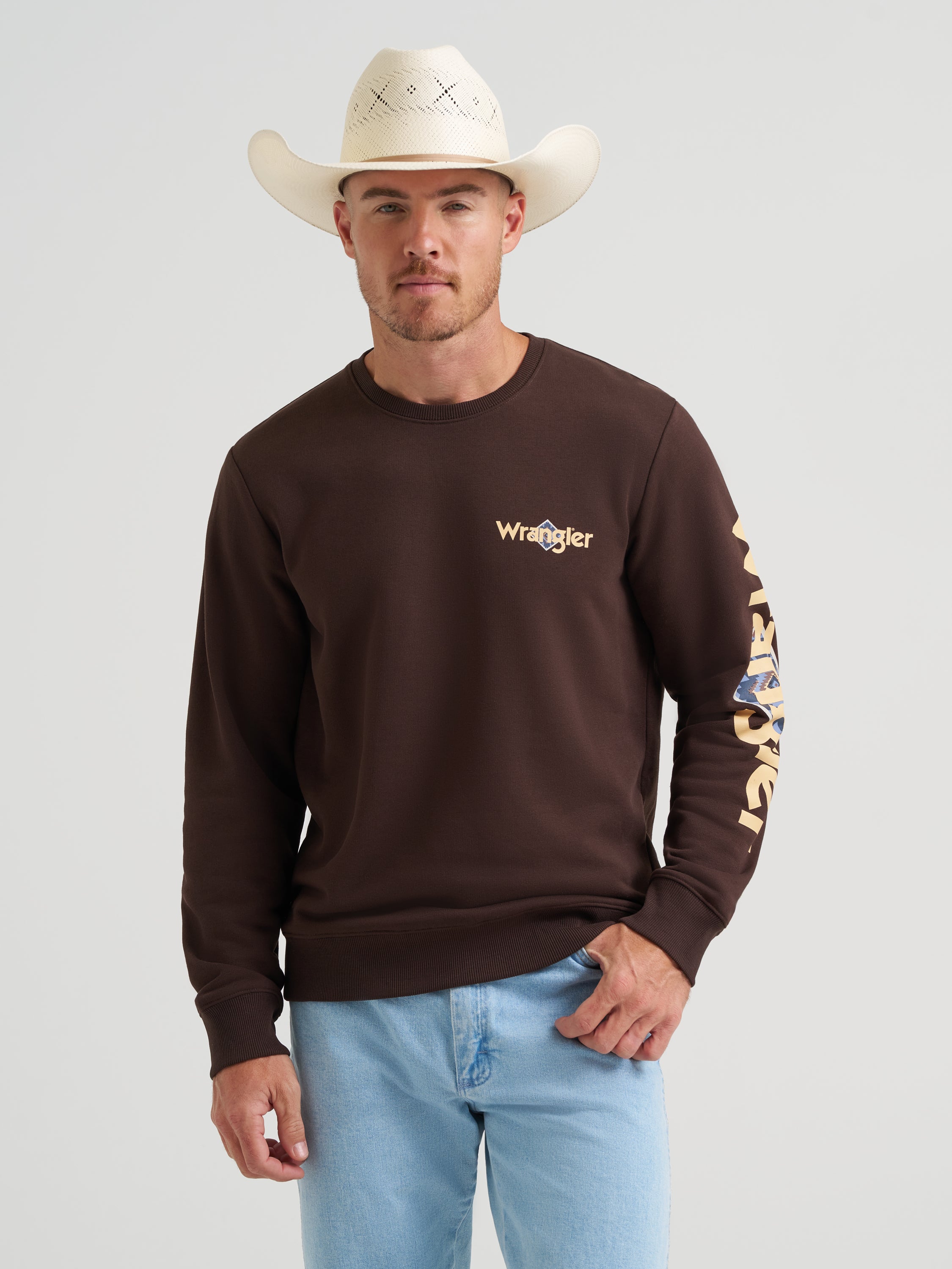 Wrangler® Crew Fleece Pullover - Regular Fit