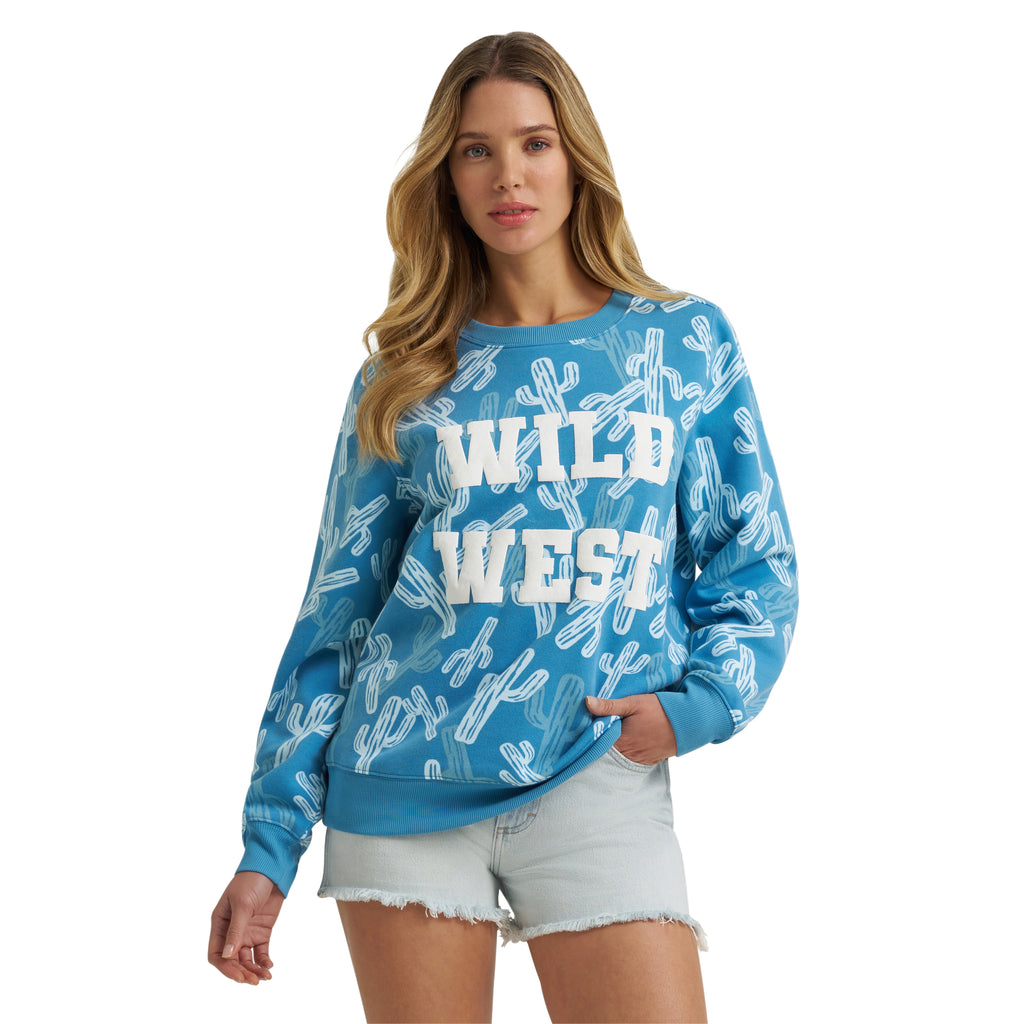 Wrangler Retro® Americana Oversized Crew Sweatshirt