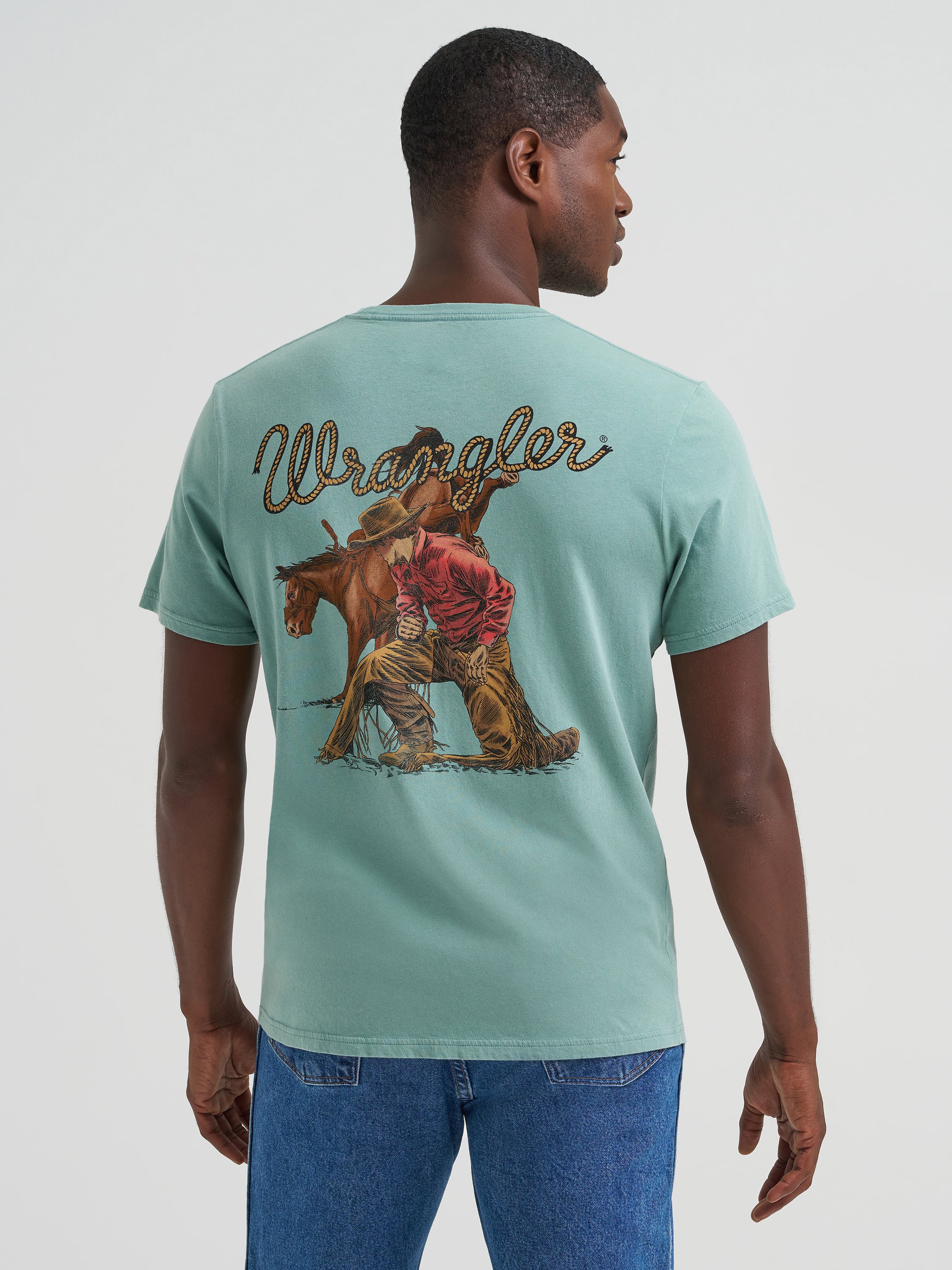Wrangler® Graphic-T-Shirt manche courte