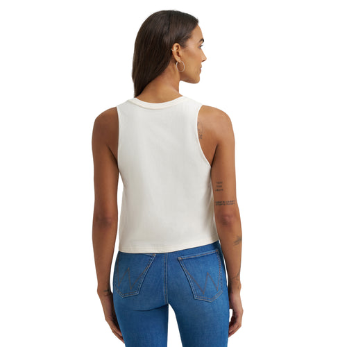 Camisole Crop Festival Wrangler – Egret