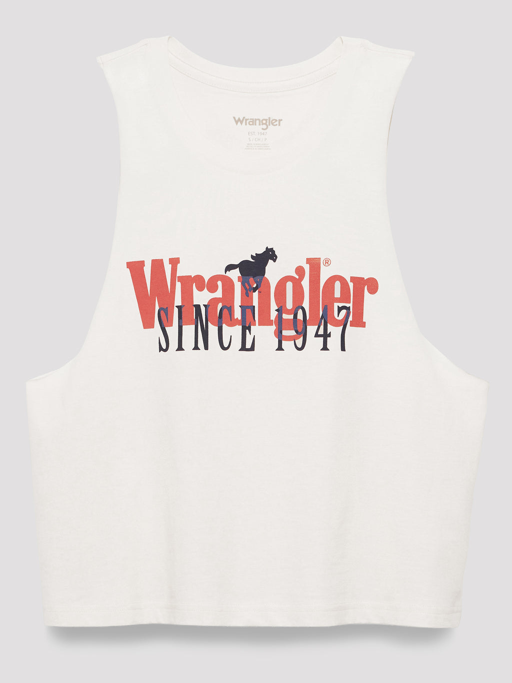 Camisole Crop Festival Wrangler – Egret