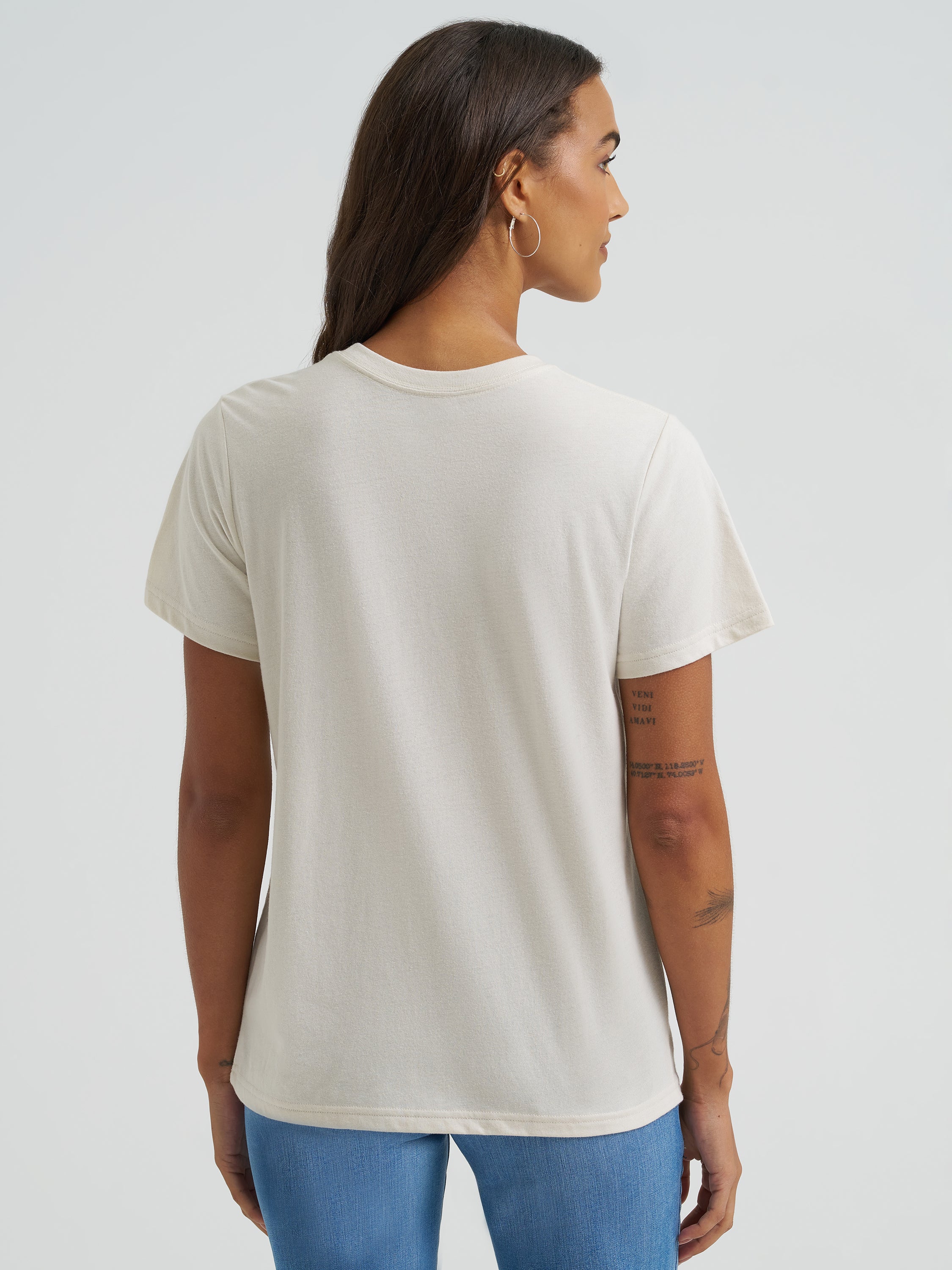 T-Shirt Wrangler – Silver Birch Heather