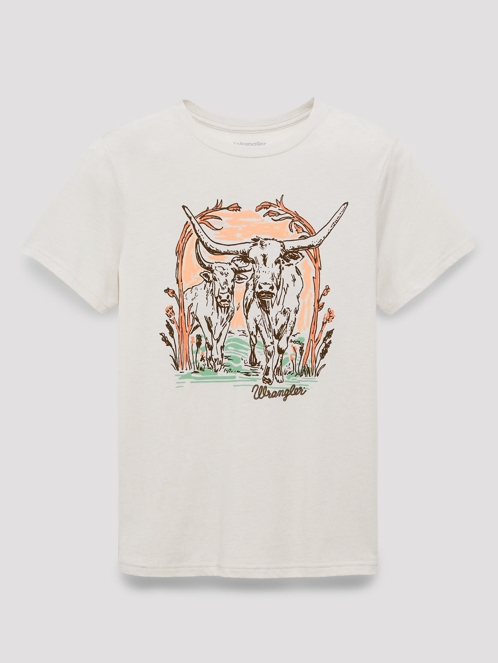 T-Shirt Wrangler – Silver Birch Heather