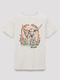 T-Shirt Wrangler – Silver Birch Heather