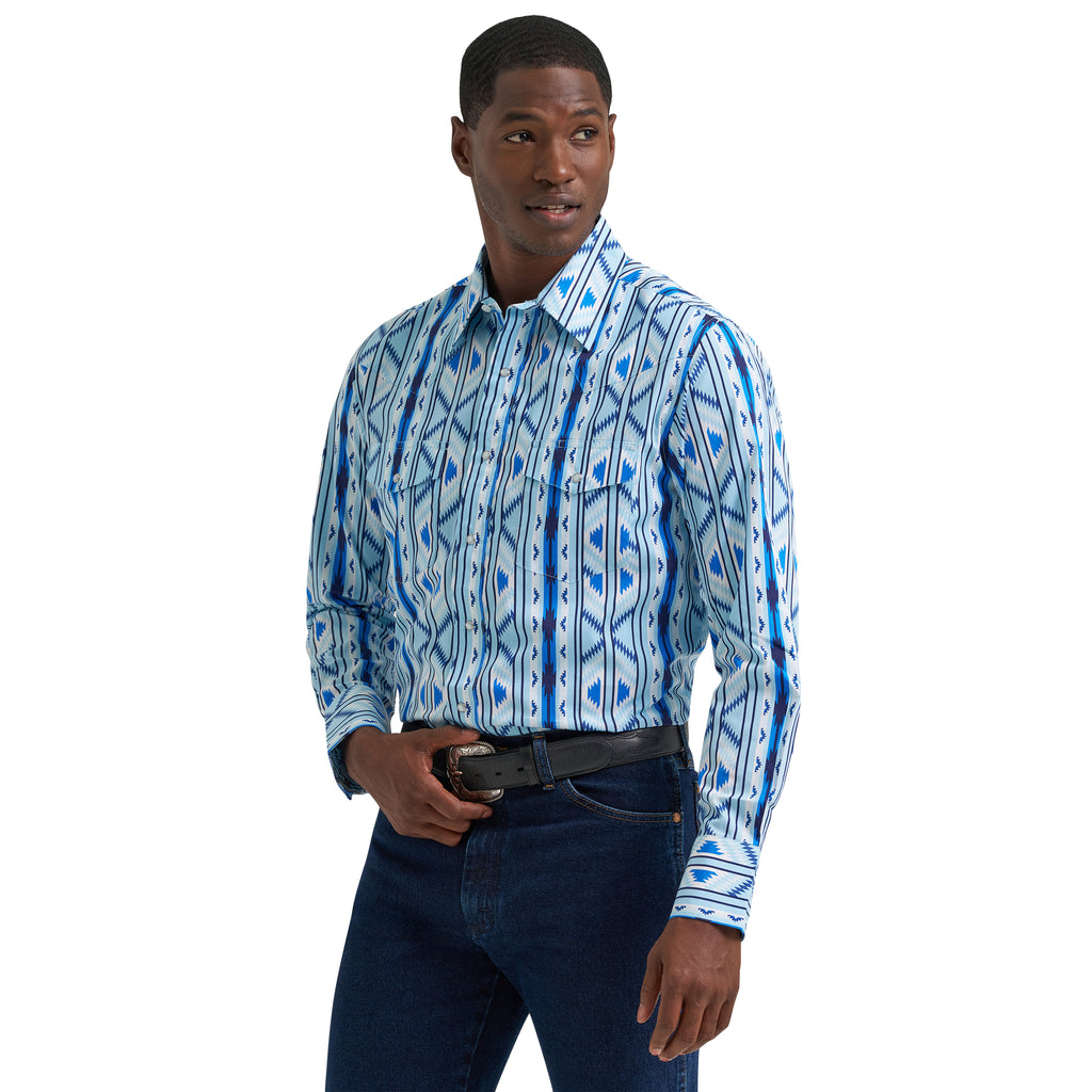 Chemise western habillée Checotah® à manches longues – Coupe classique