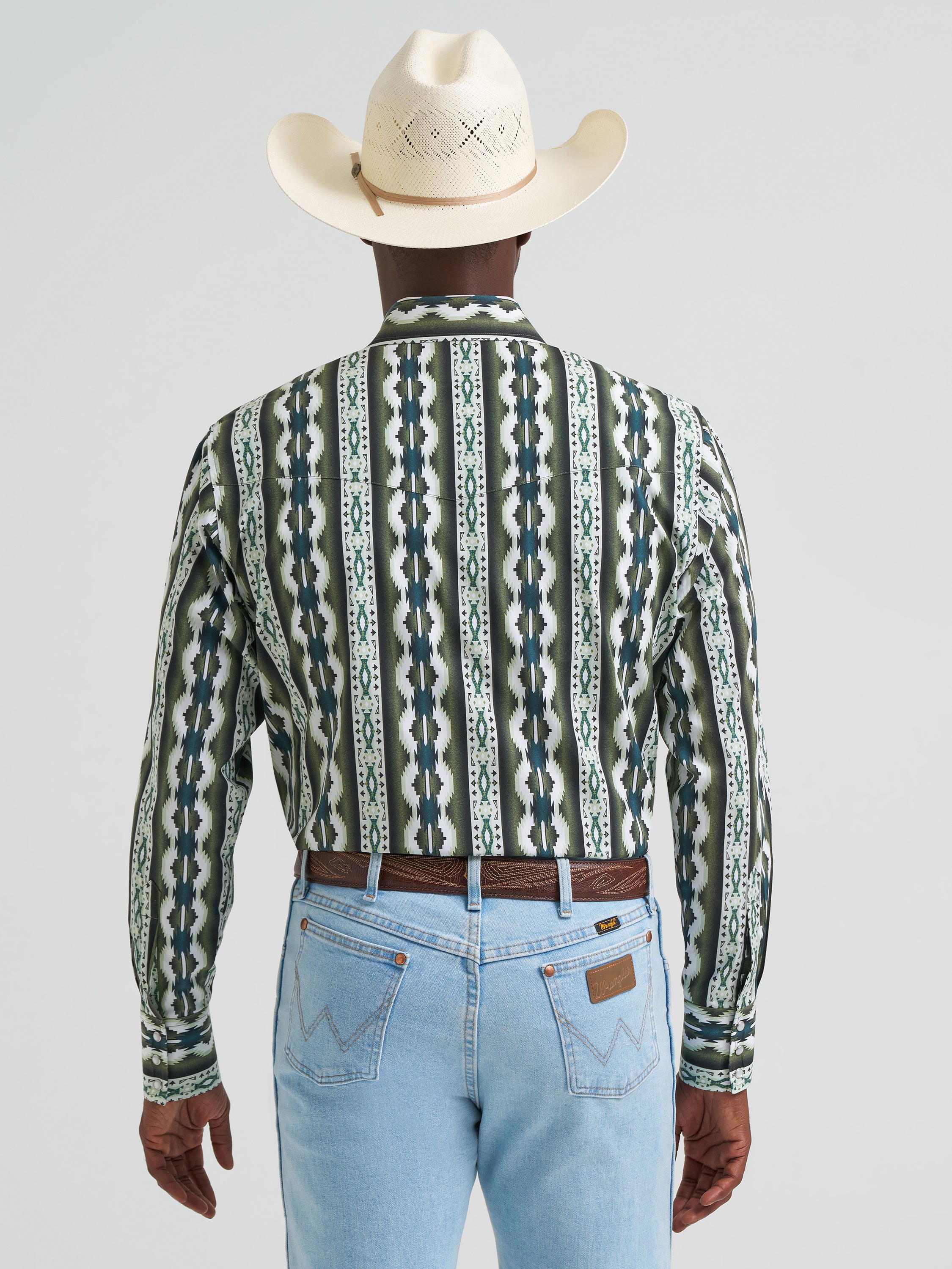 Chemise western habillée Checotah® à manches longues – Coupe classique