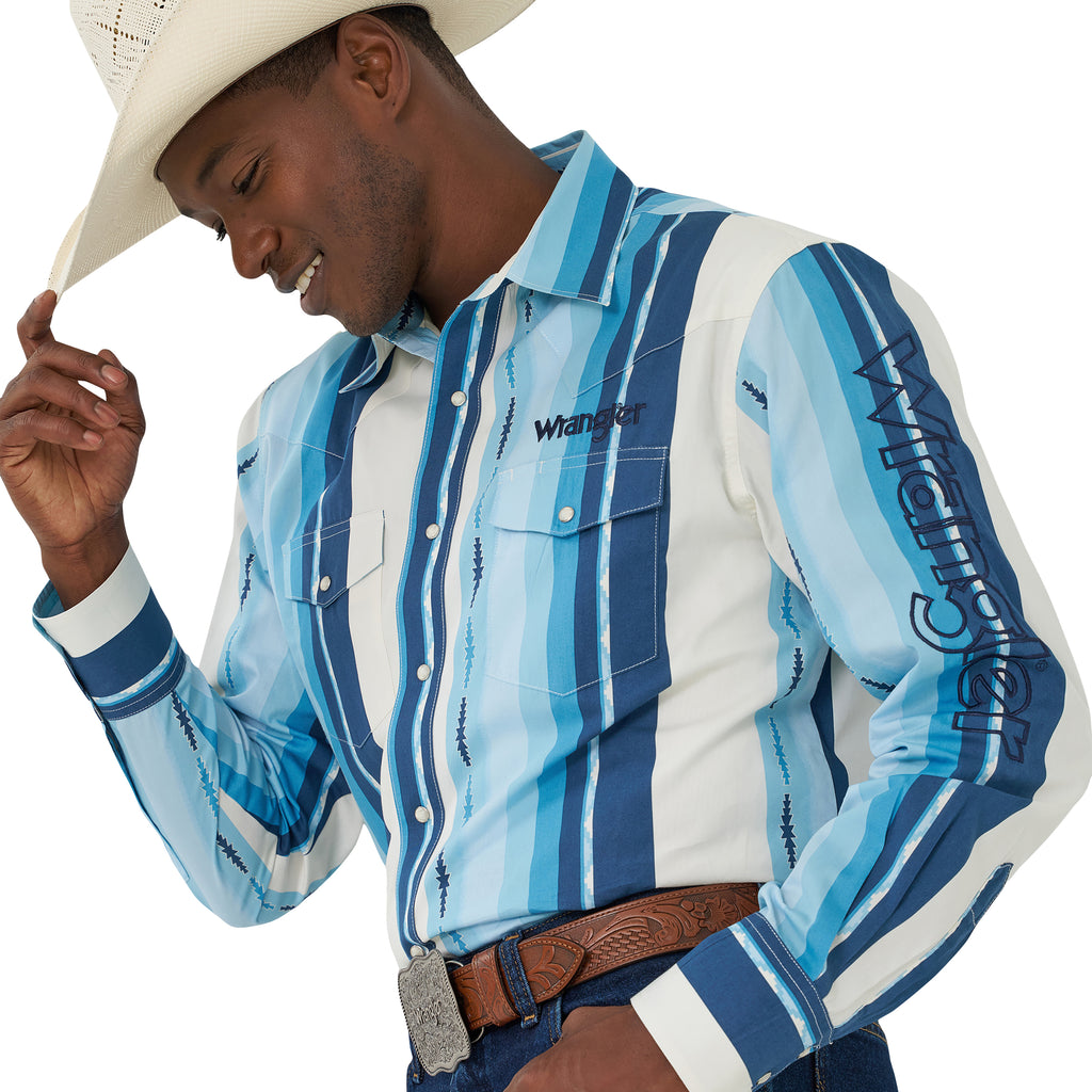 Wrangler® Logo chemise manche longue