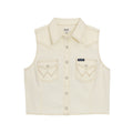 Chemise sans manches Wrangler Retro Punchy – Blanche