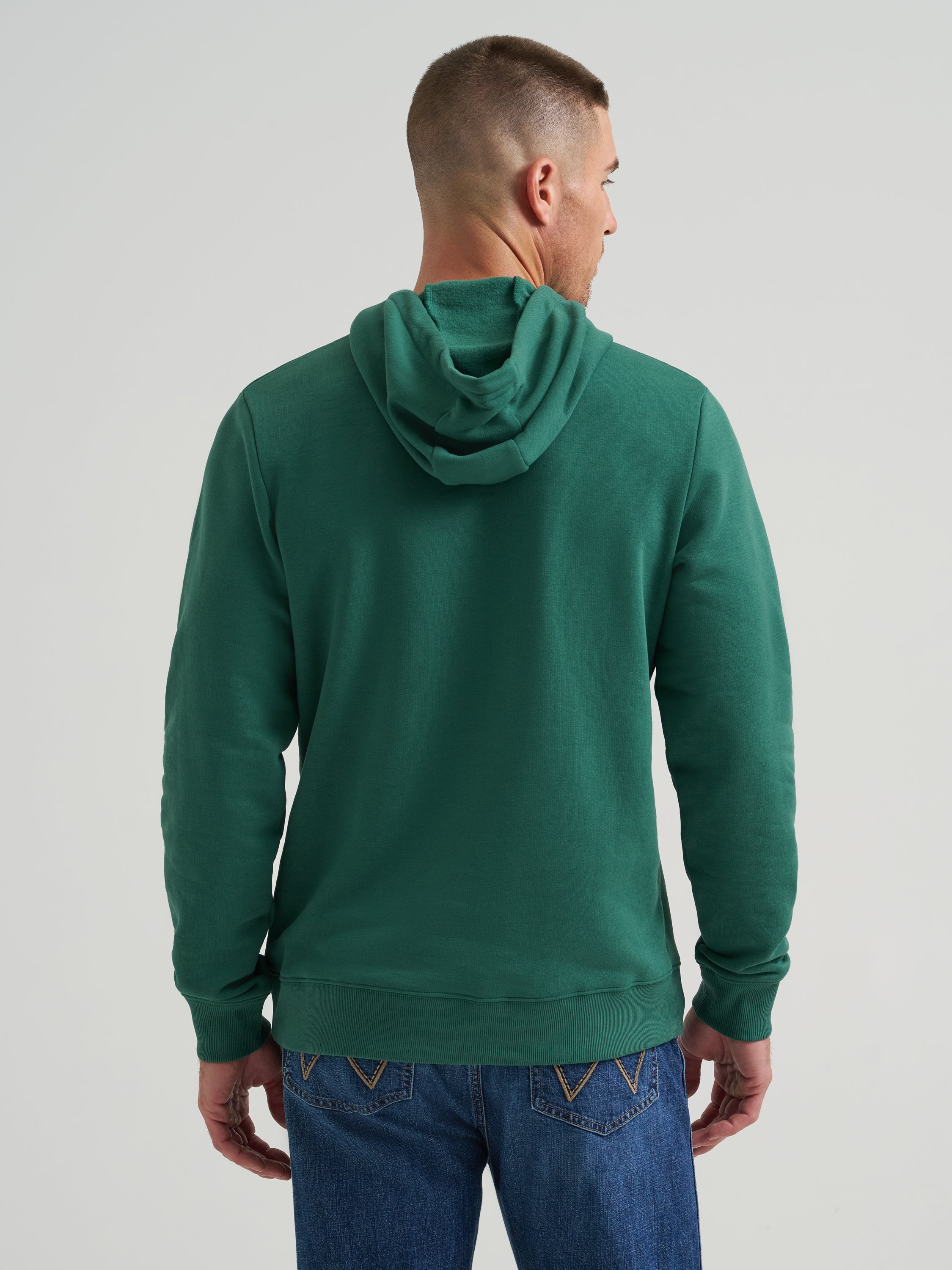 Wrangler® Graphic Hoodie - Back hunter