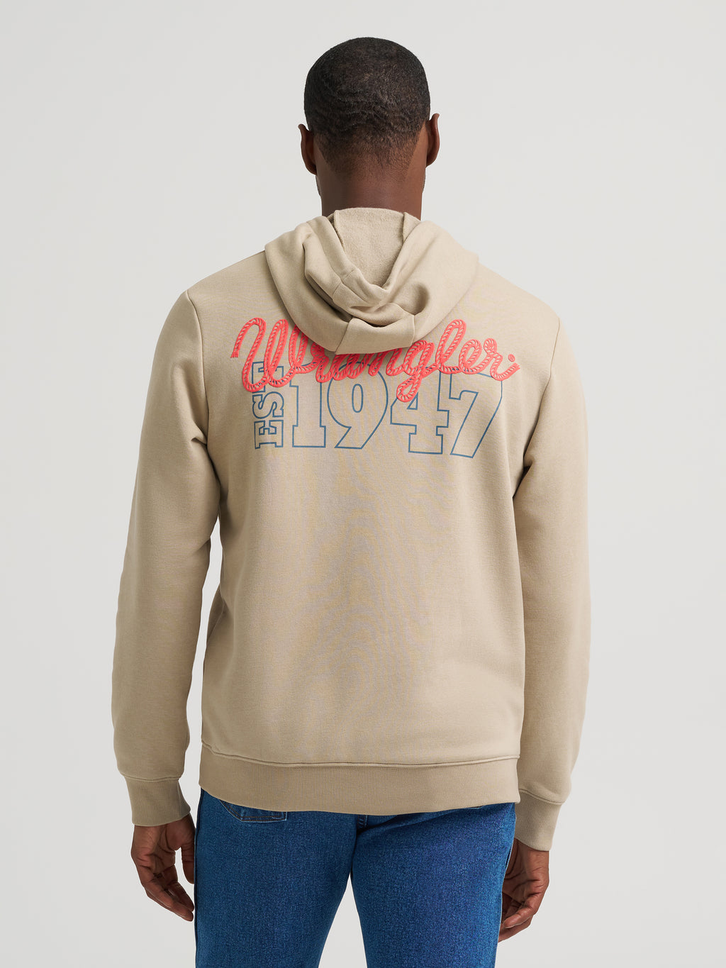 Chandail à capuchon Wrangler® EST. 1947 pour homme – Tan
