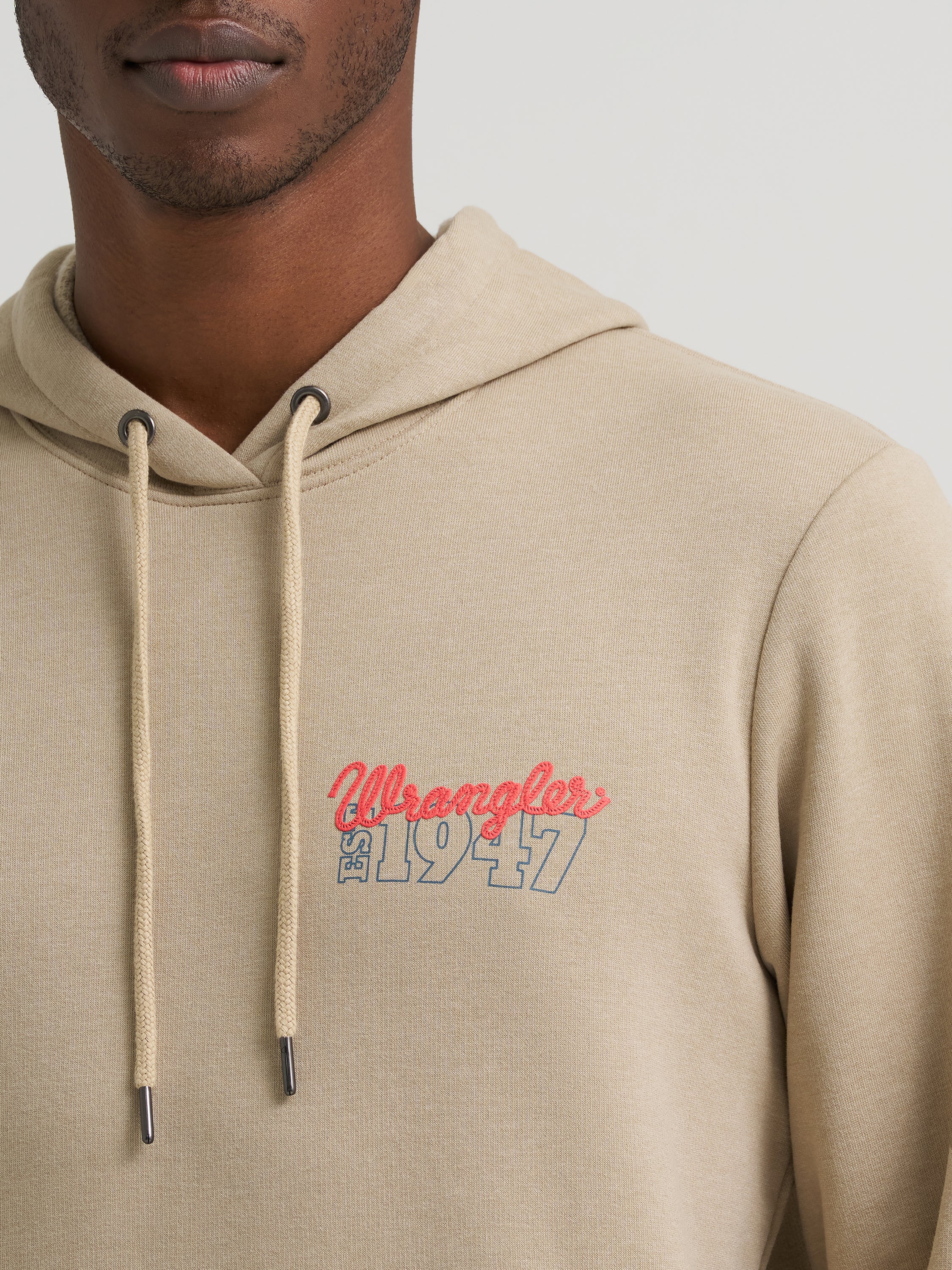 Chandail à capuchon Wrangler® EST. 1947 pour homme – Tan