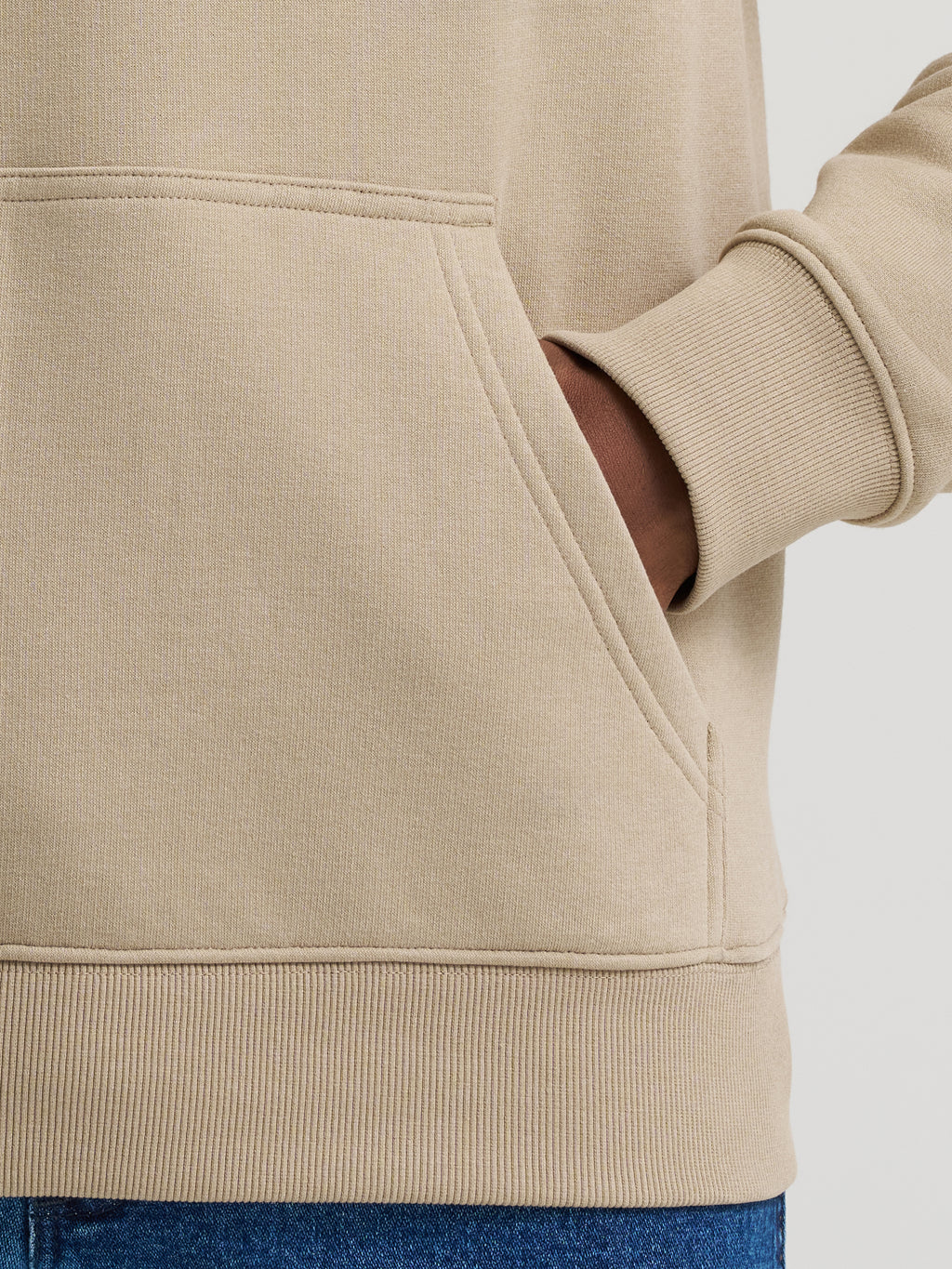 Chandail à capuchon Wrangler® EST. 1947 pour homme – Tan