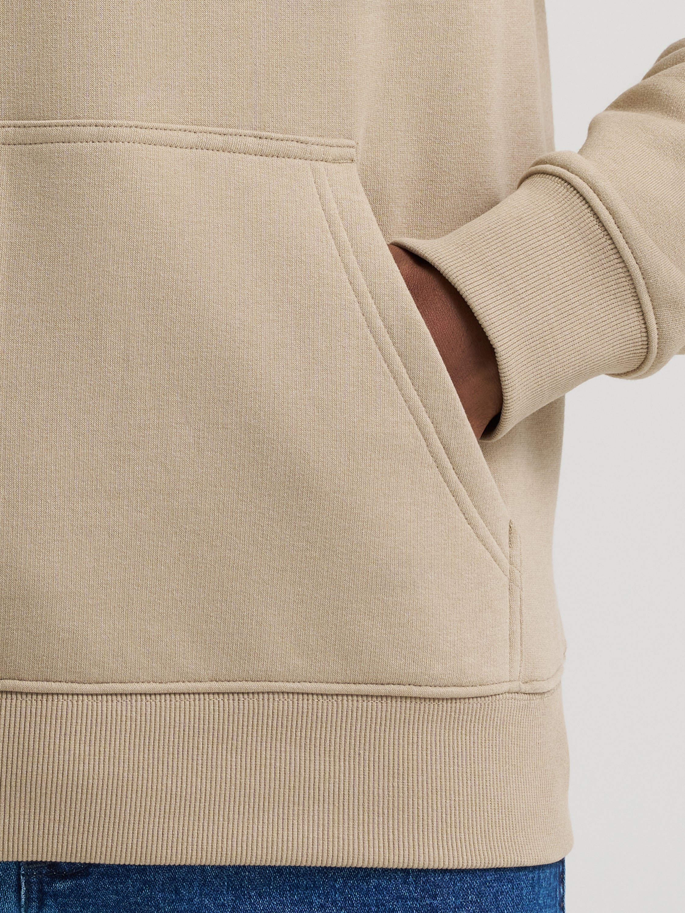 Chandail à capuchon Wrangler® EST. 1947 pour homme – Tan