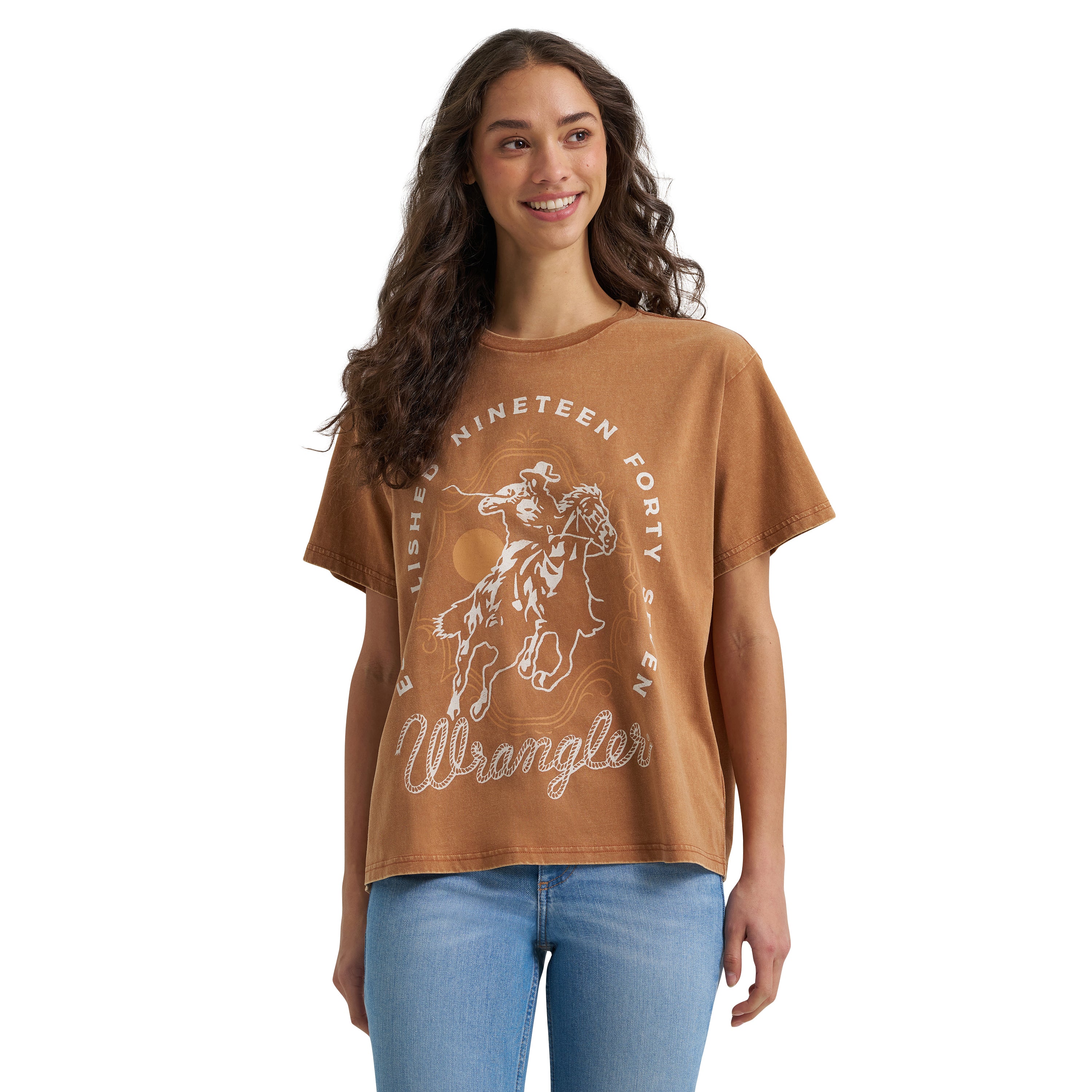 T-shirt Wrangler GBU West – Argan Oil