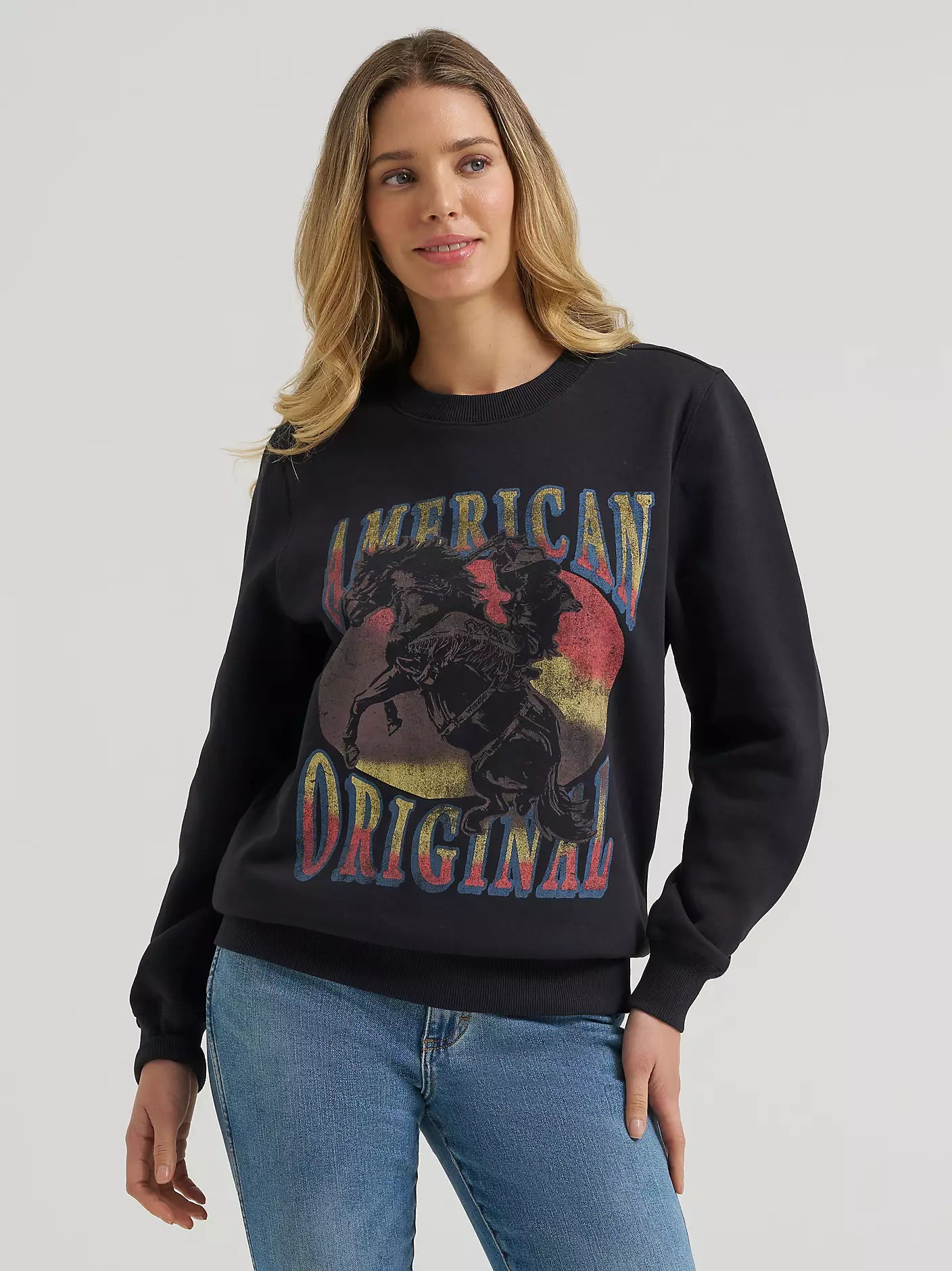 Chandail Wrangler American Original Graphic Fleece