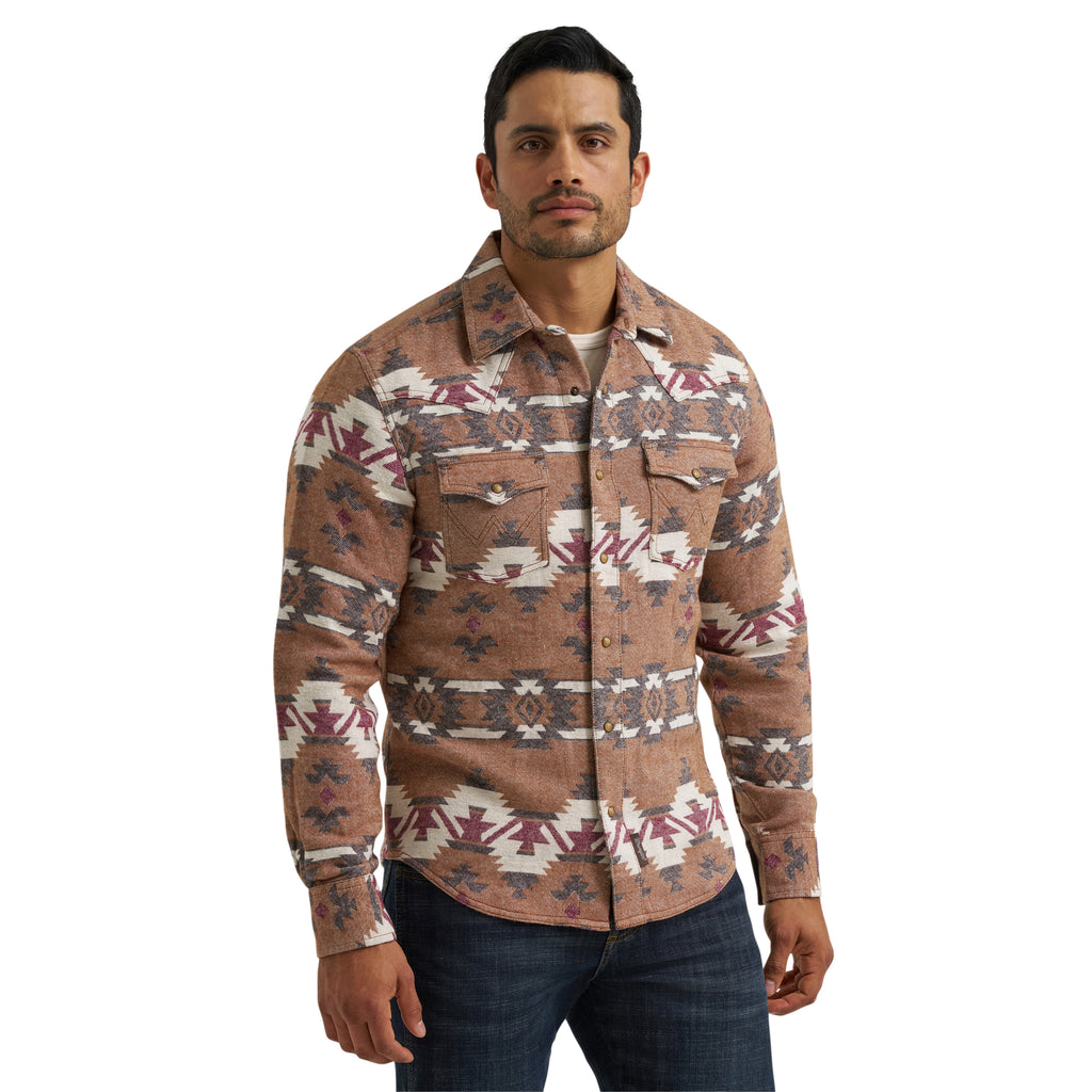Wrangler® Logo Long Sleeve Shirt