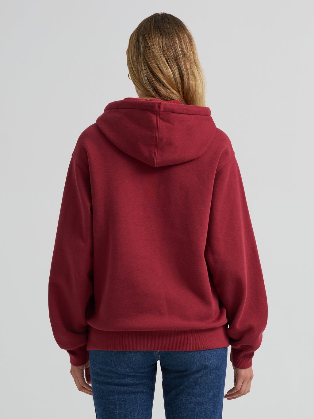 Hoodie Wrangler Retro – Bourgogne