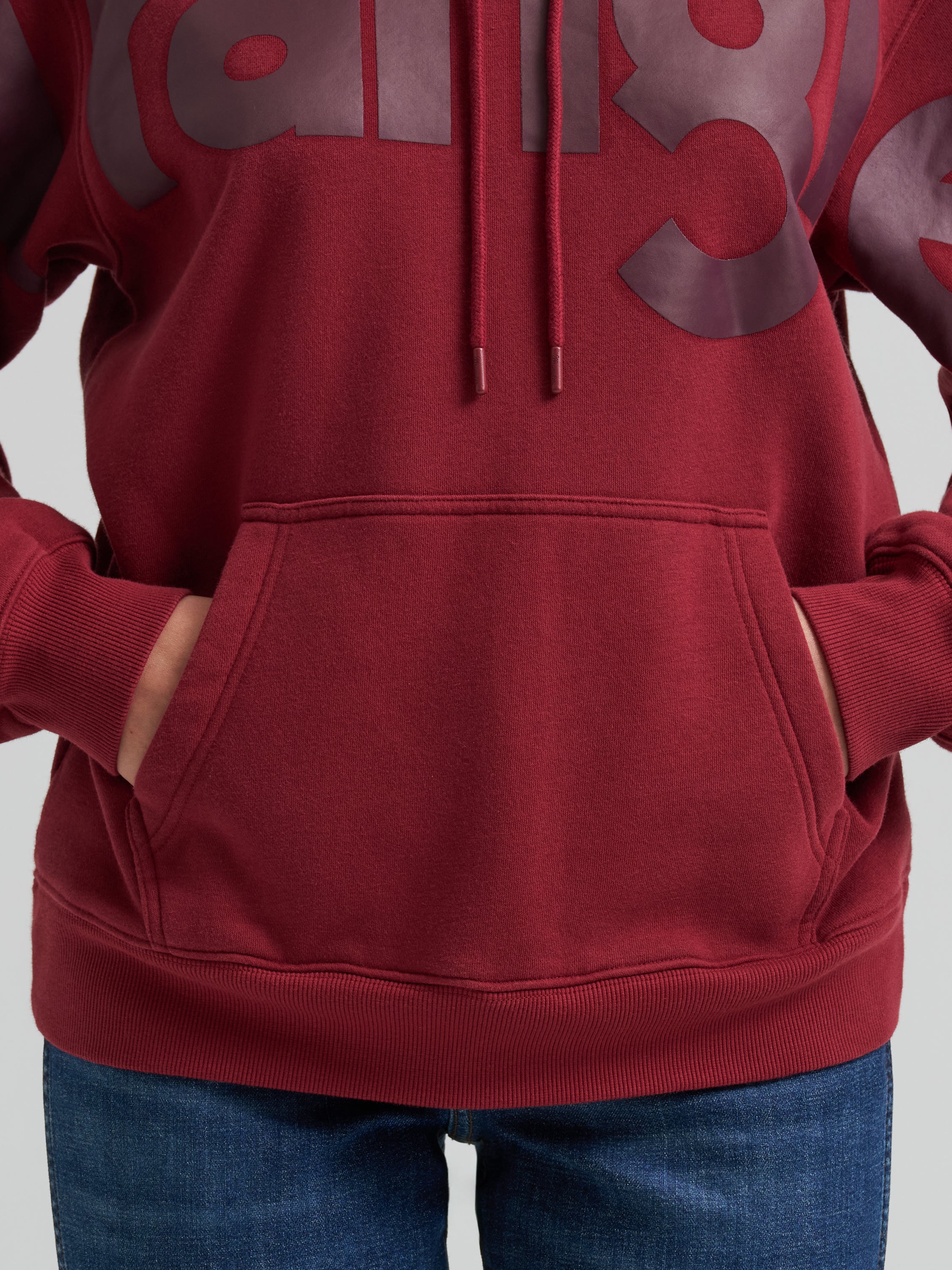 Hoodie Wrangler Retro – Bourgogne