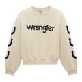 Crewneck Wrangler Retro Vintage – Blanc