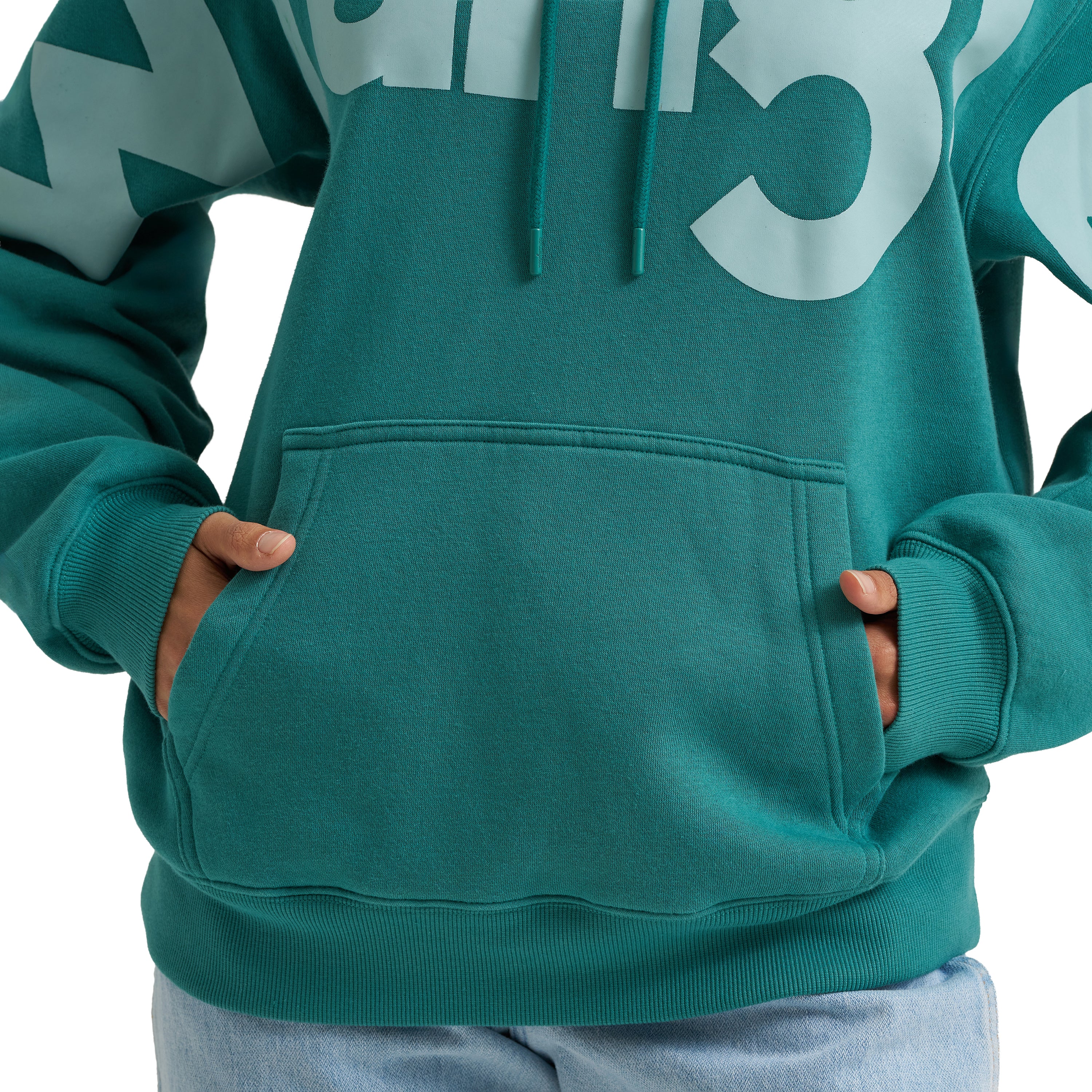 Hoodie Wrangler Retro – Turquoise