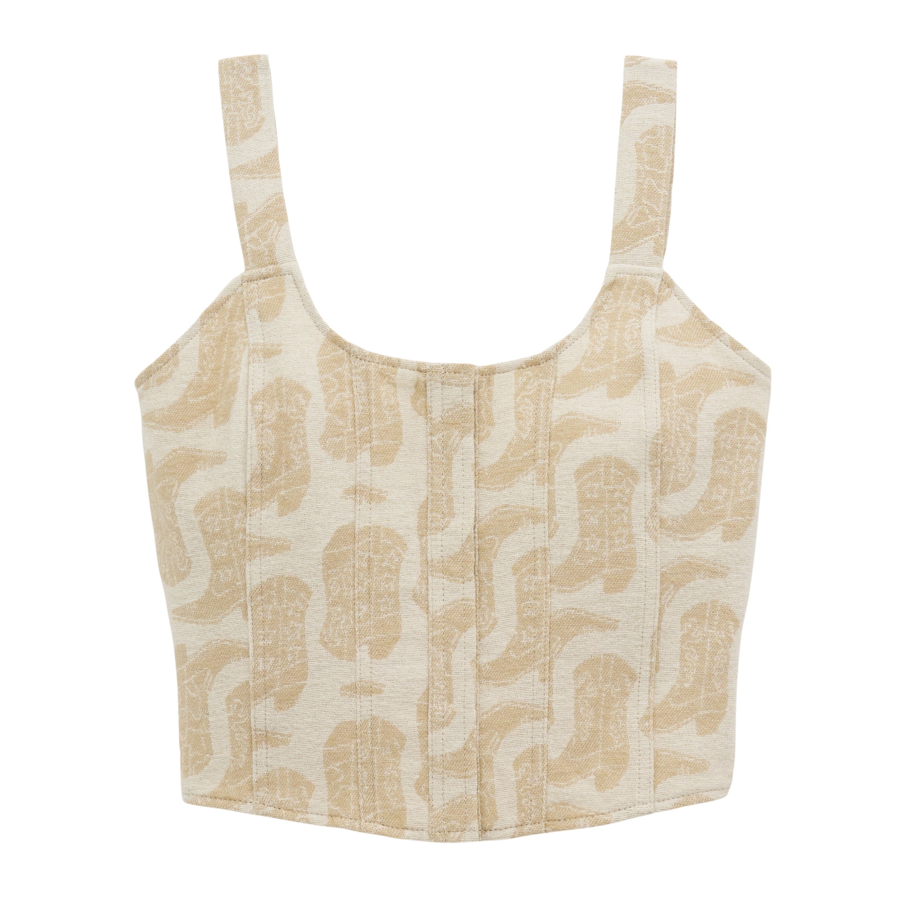 Haut Jacquard Wrangler Retro – Blanc