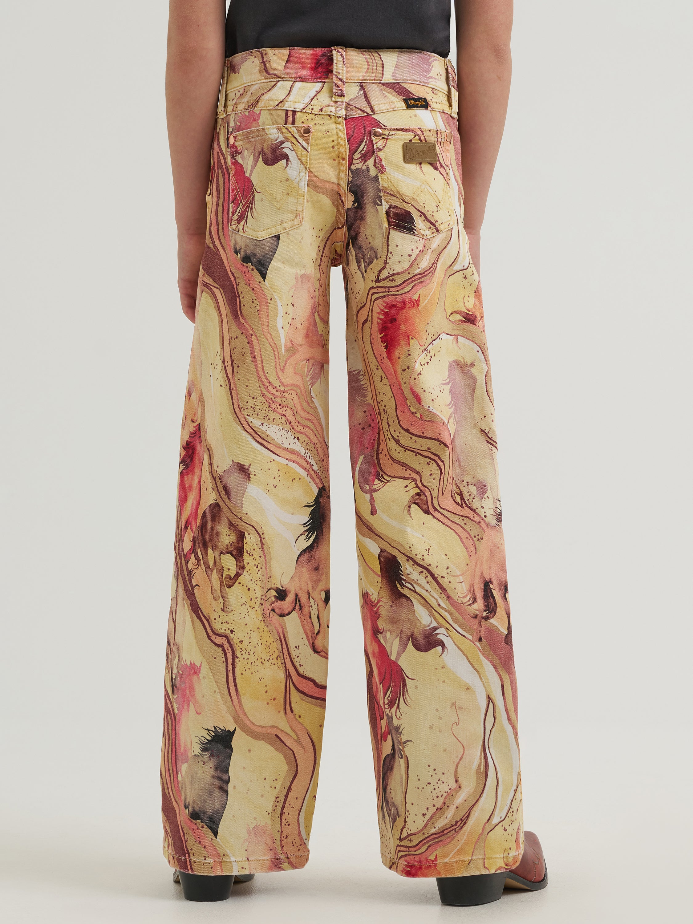 Jean Wide Leg Marble Wrangler x Lainey Wilson – Fille