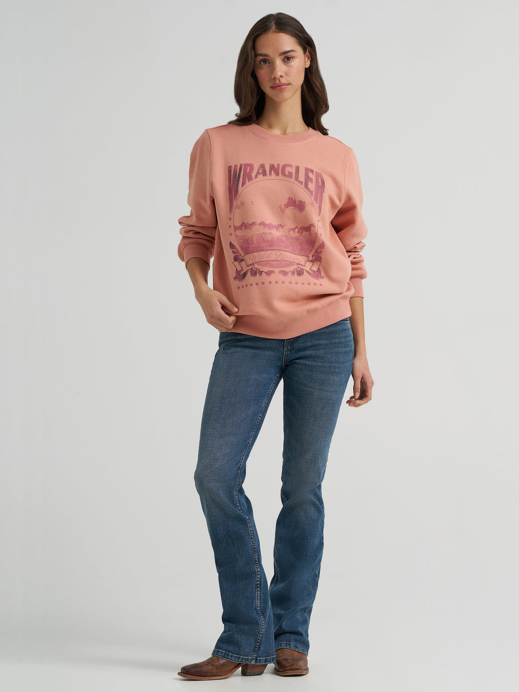 Wrangler® Crew Fleece - Regular Fit