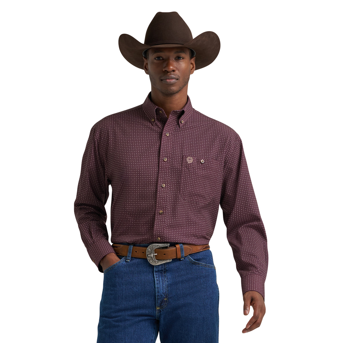 Wrangler® George Strait Collection Long Sleeve Shirt