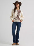 Wrangler Retro® Vintage Oversized Cropped Sweatshirt