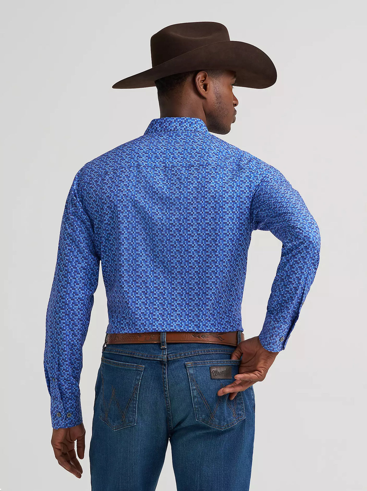 Chemise Wrangler Cody Johnson Performance – Blue Canyon – Homme