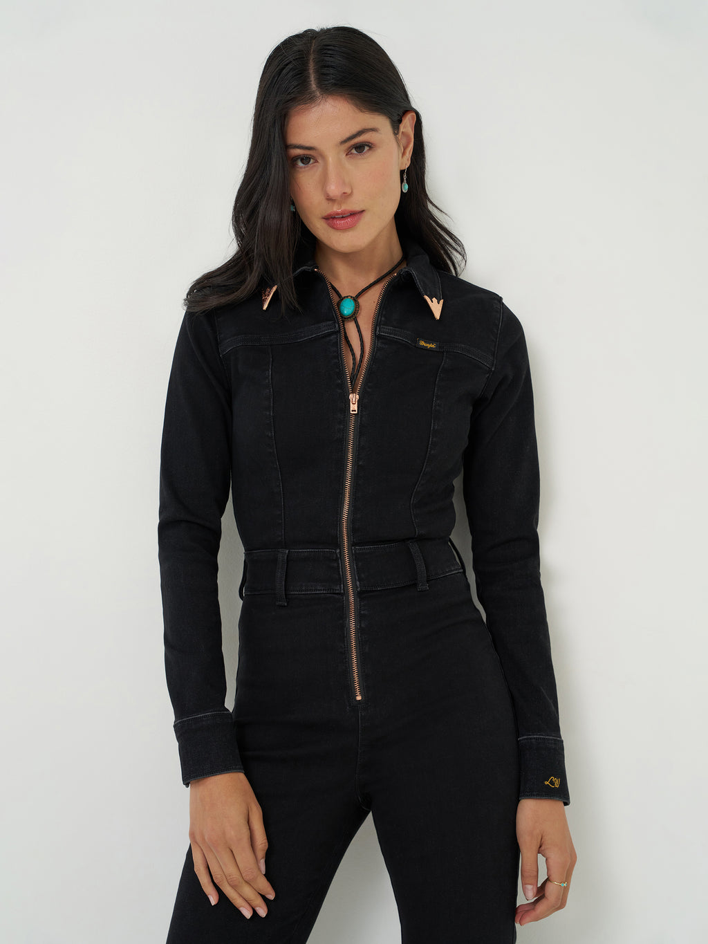 Wrangler® x Lainey Wilson Denim Catsuit