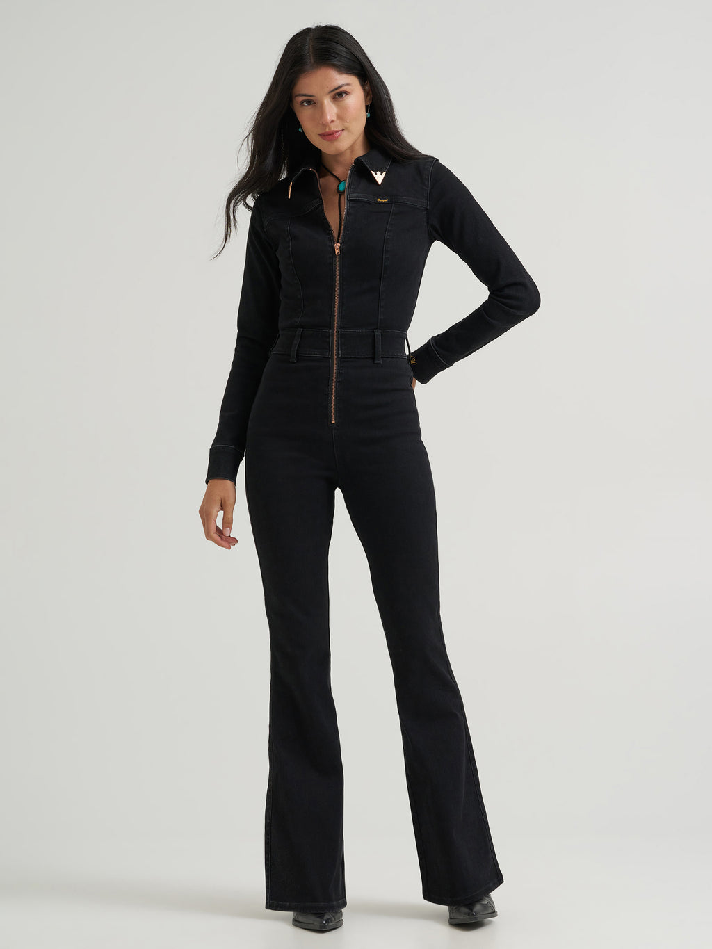 Wrangler® x Lainey Wilson Denim Catsuit