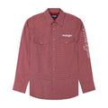 Wrangler Logo Snap chemise rouge